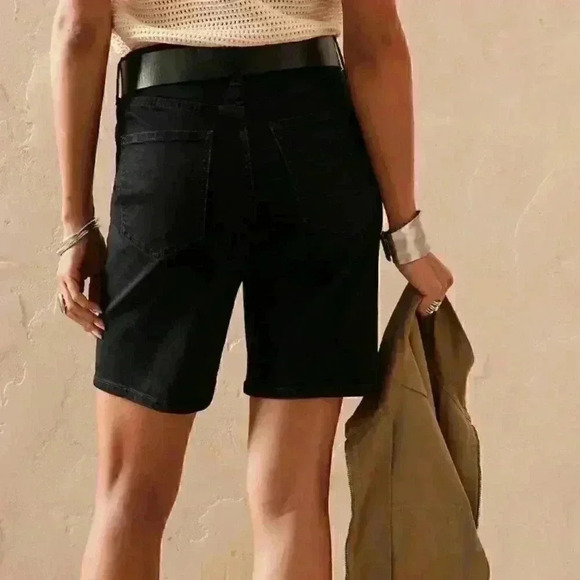 Banana Republic High Rise Denim Short - Picture 3 of 6